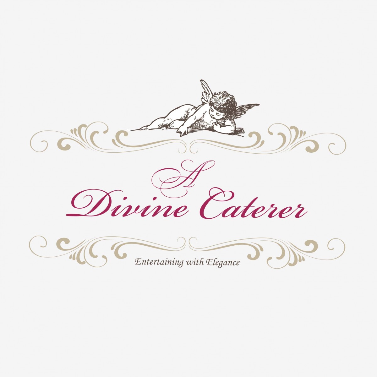 A Divine Caterer corporate identity