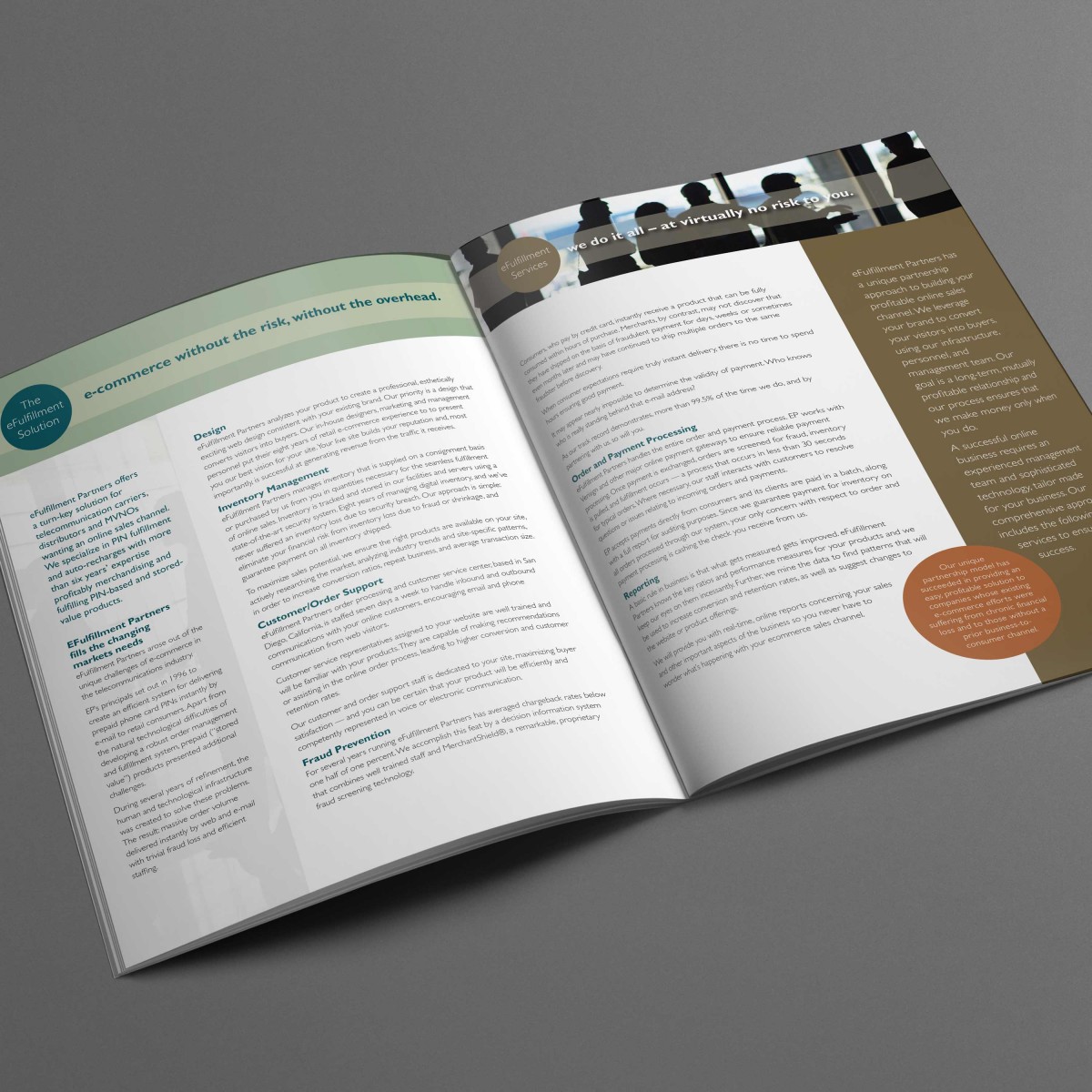 eFulfillment Corporate brochure interior